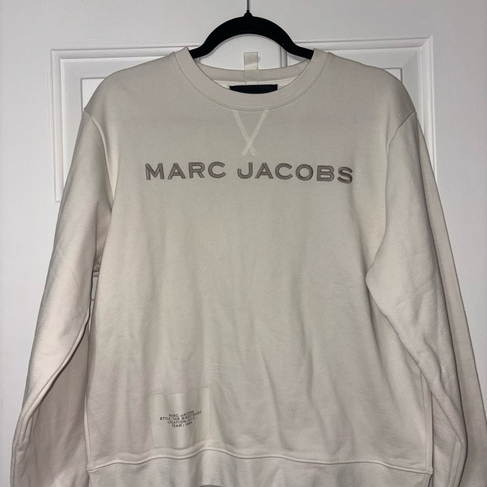 Marc Jacobs Cream Women's Sweatshirt